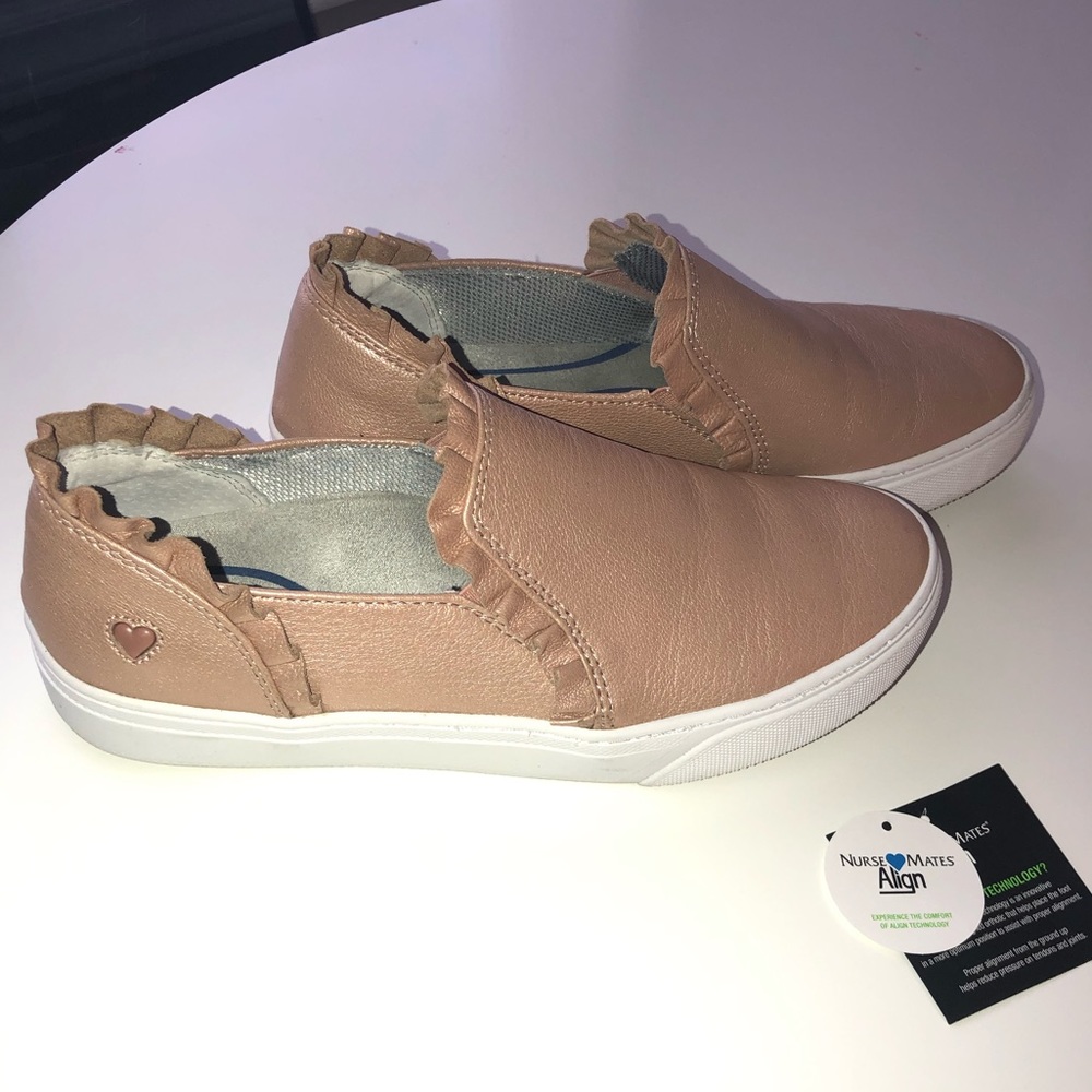 Rose -Gold Nurse Mates  shoes